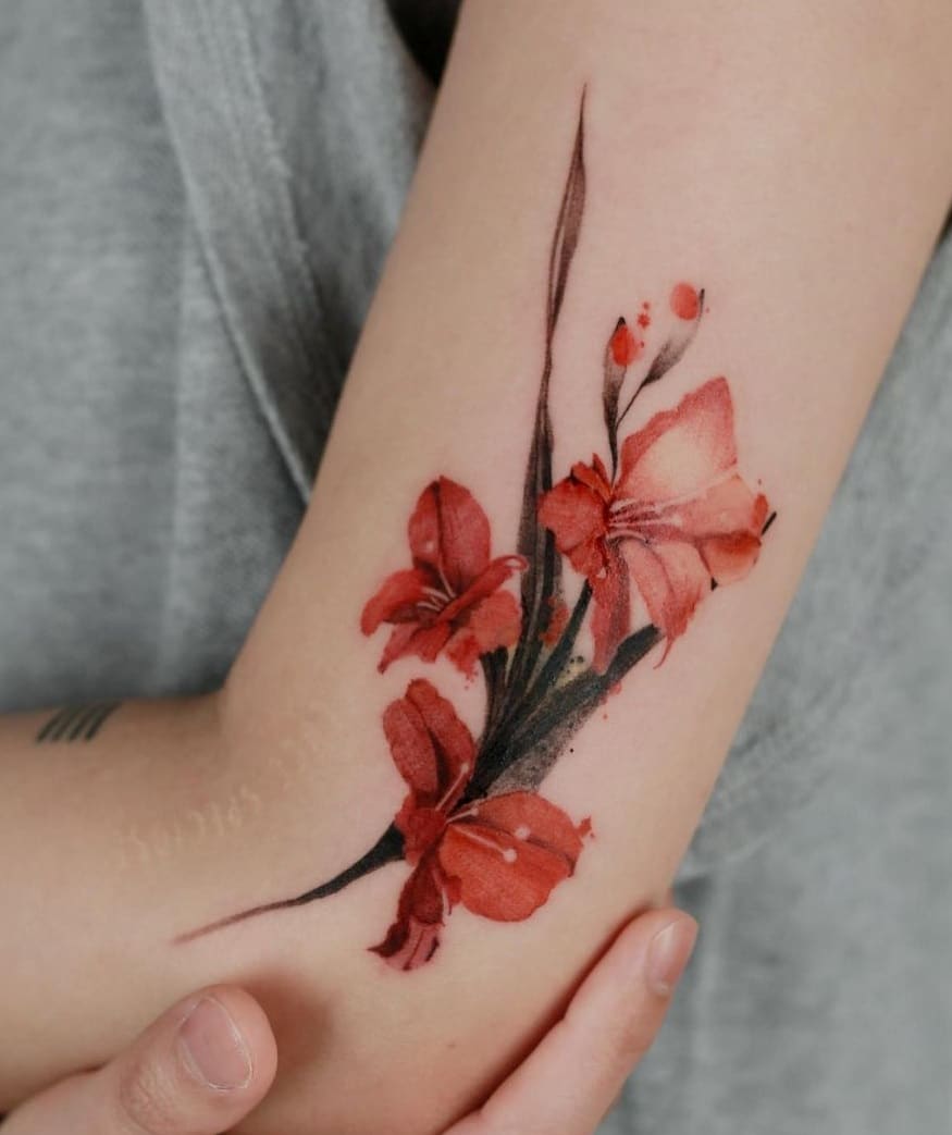 The Meaning Of Gladiolus Tattoos: An Illustrated Guide