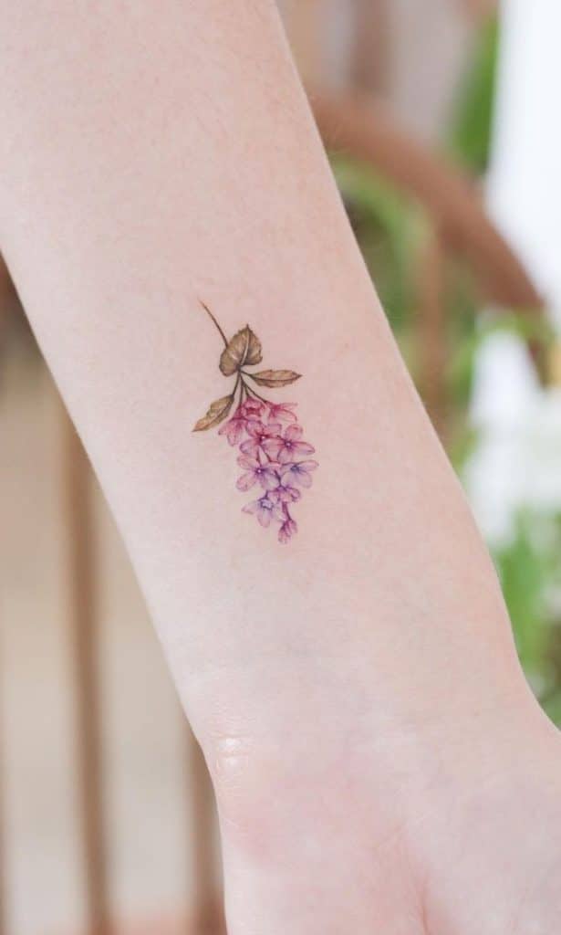 Small Flower Tattoo 