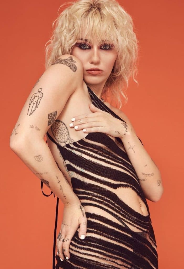Miley Cyrus Small Tattoos