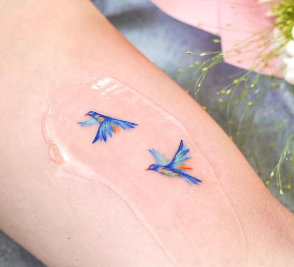 Flying Birds Tattoos