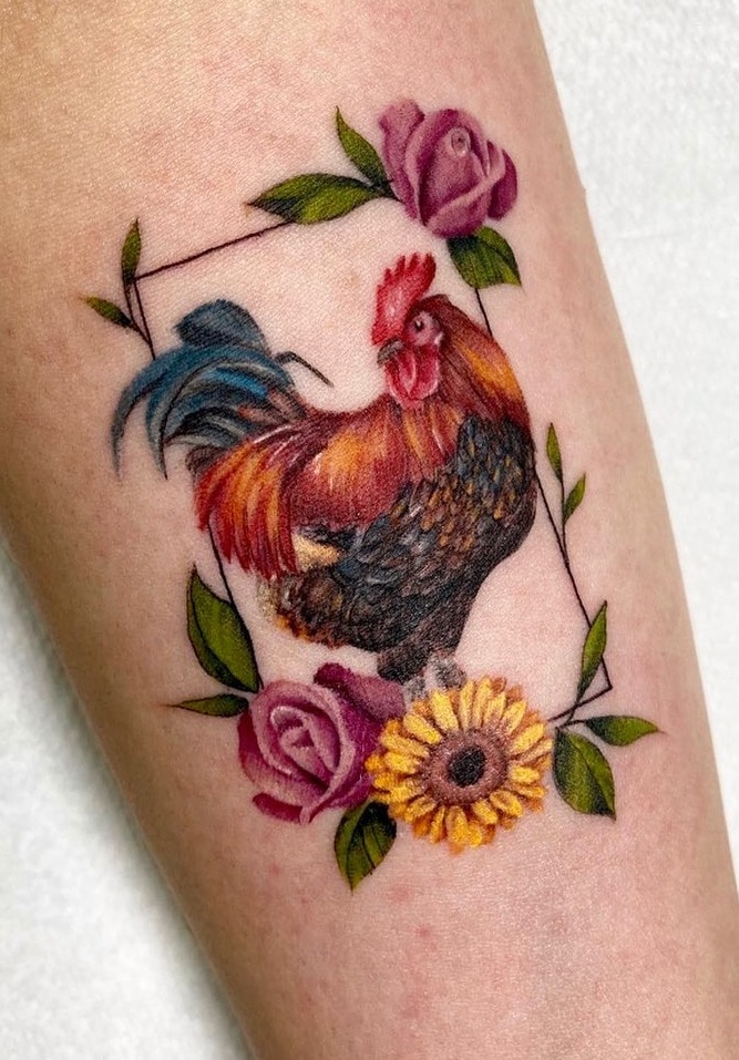 Rooster Tattoo