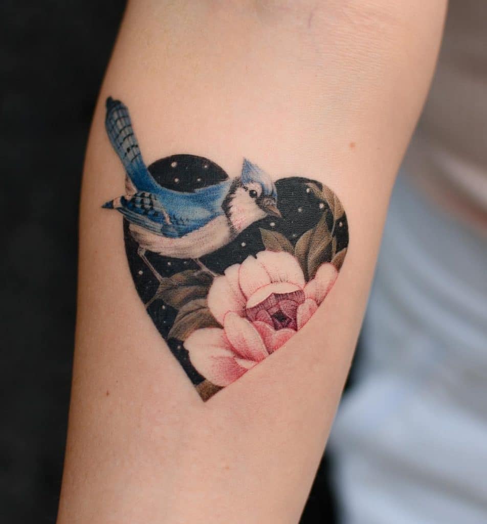 Blue Jay Tattoo