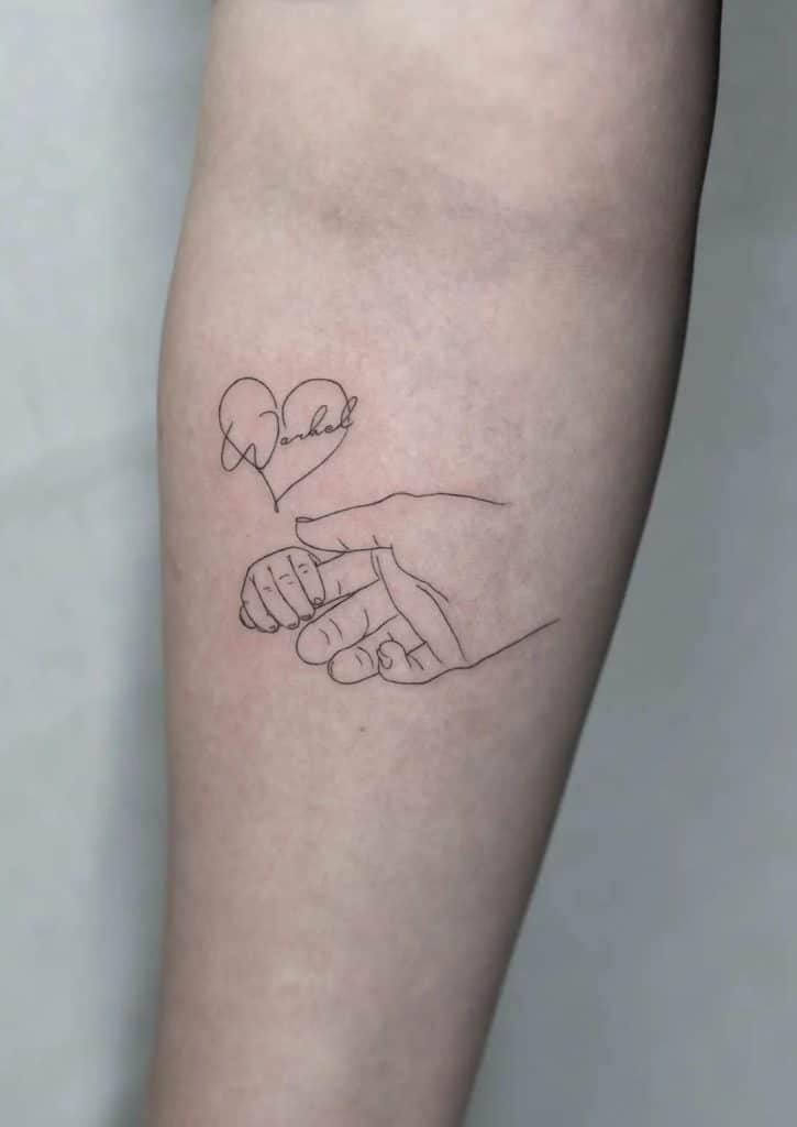 Holding Hands Tattoo
