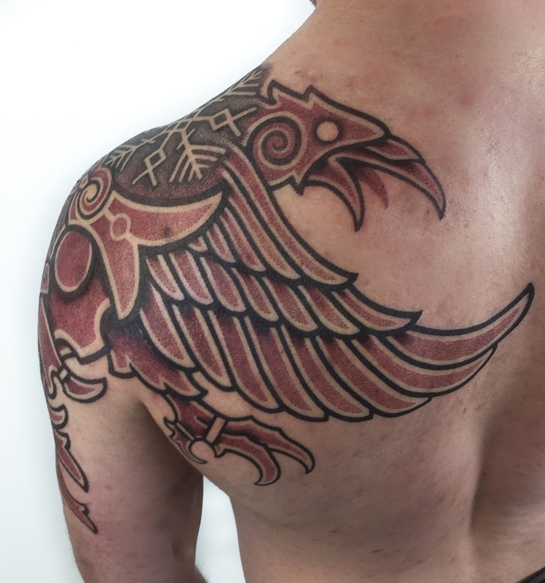 The Meanings Behind Huginn & Muninn Tattoos