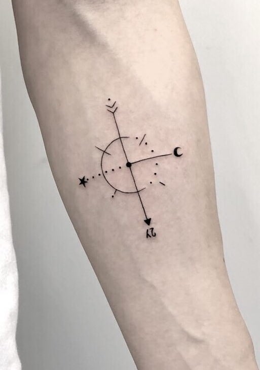 Compass Rose Tattoo