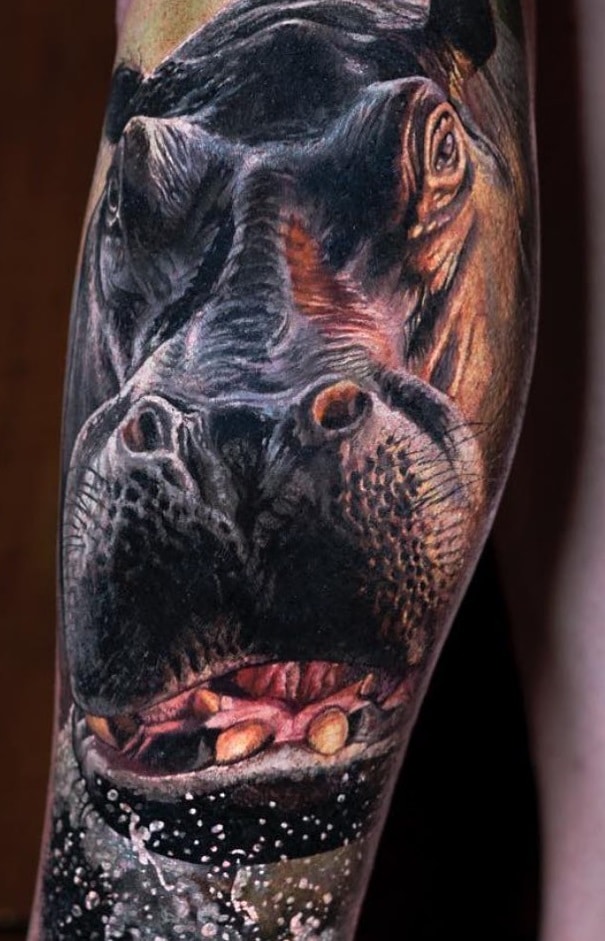 Hippo Tattoos