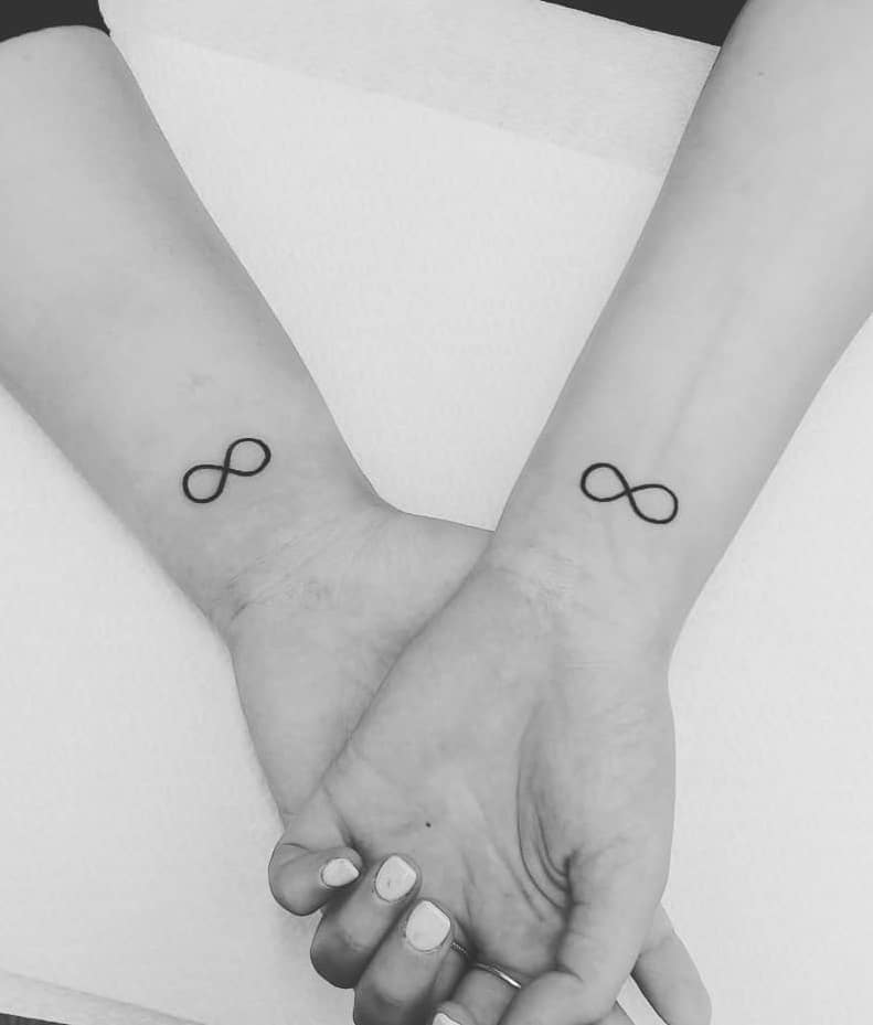 Matching Infinity Tattoos