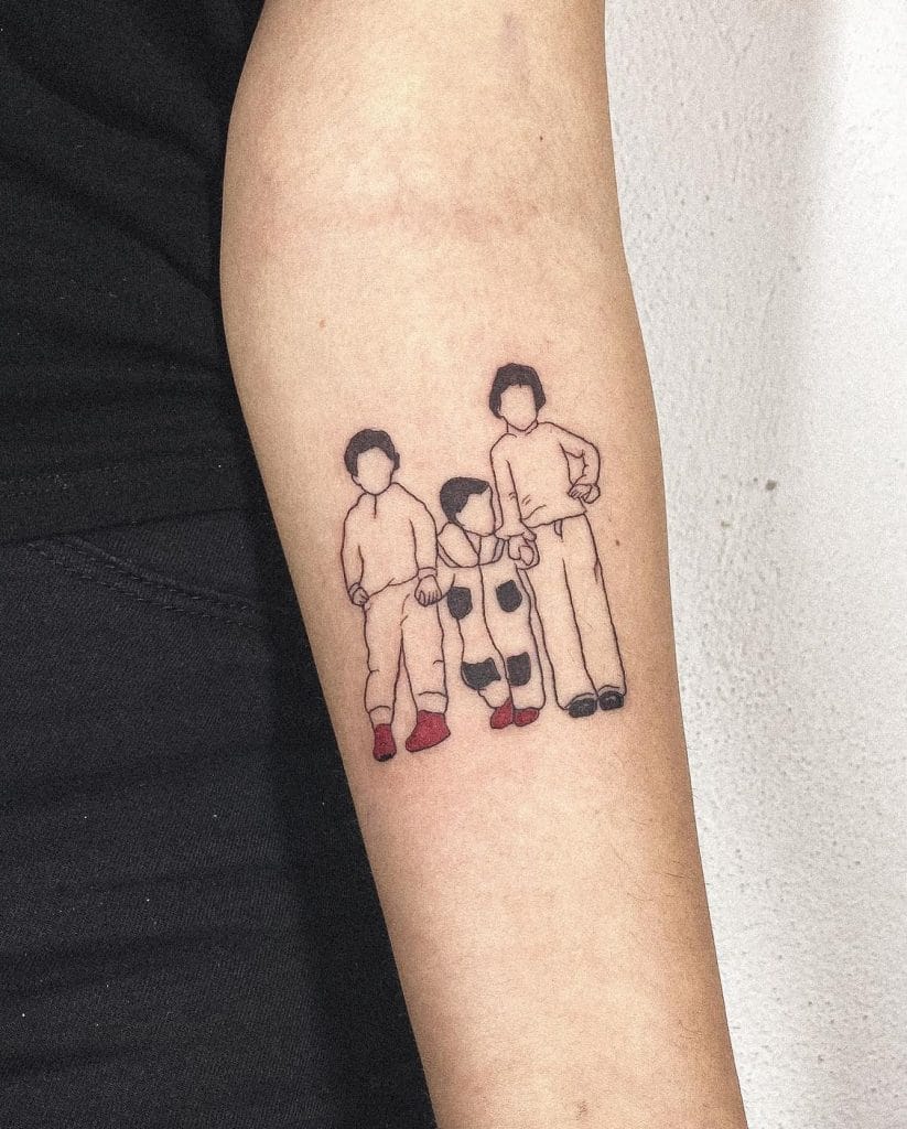 Family Portrait Tattoo