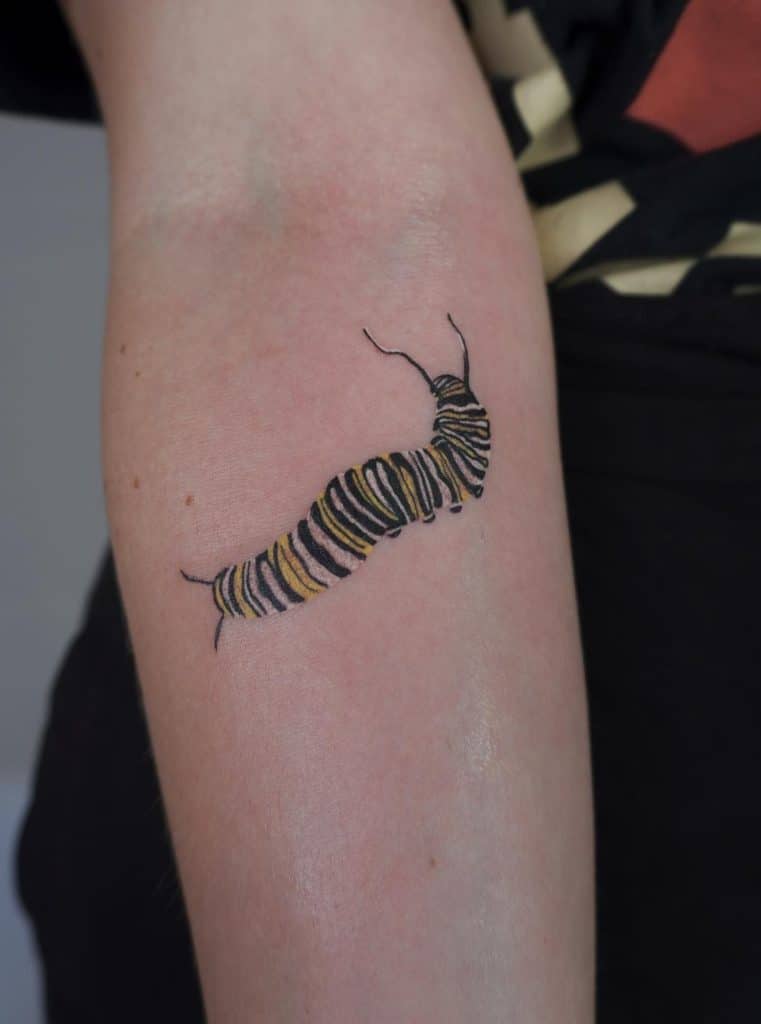 Caterpillar Tattoo