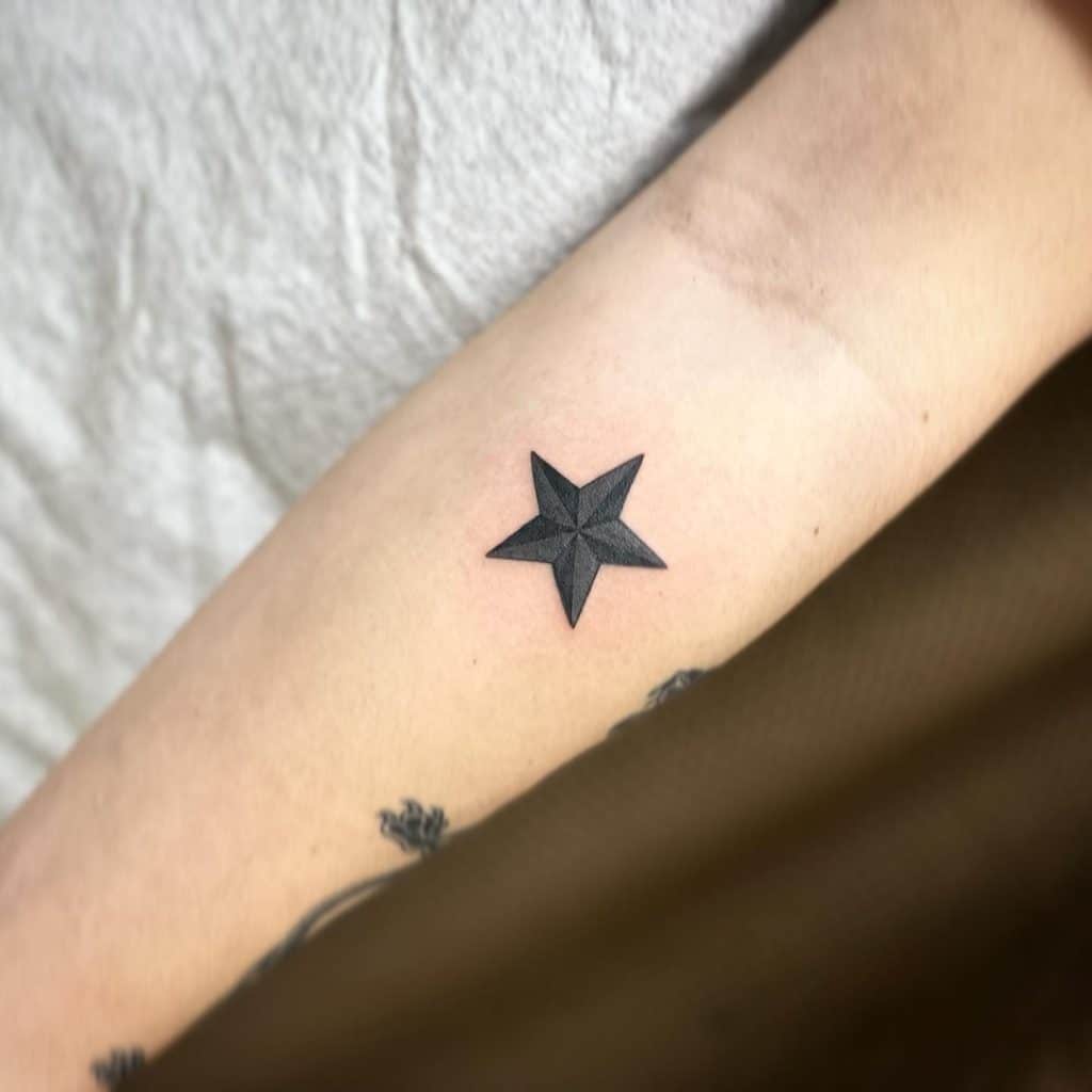 Nautical Star Tattoo